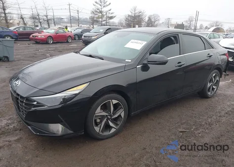 2022 Hyundai Elantra Limited z USA, uszkodzony, nr VIN KMHLP4AG0NU296628